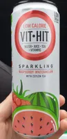 Sparkling raspberry watermelon with ceylon tea
