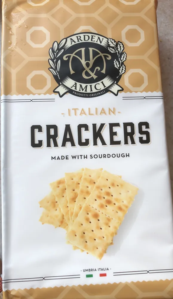 Italian Crackers Made with Sourdough