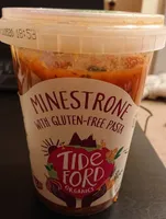Minestrone with gluten free pasta