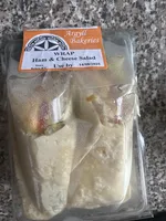 Ham And Cheese Salad Wrap