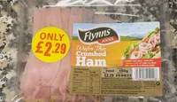 Wafer thin crumbed ham