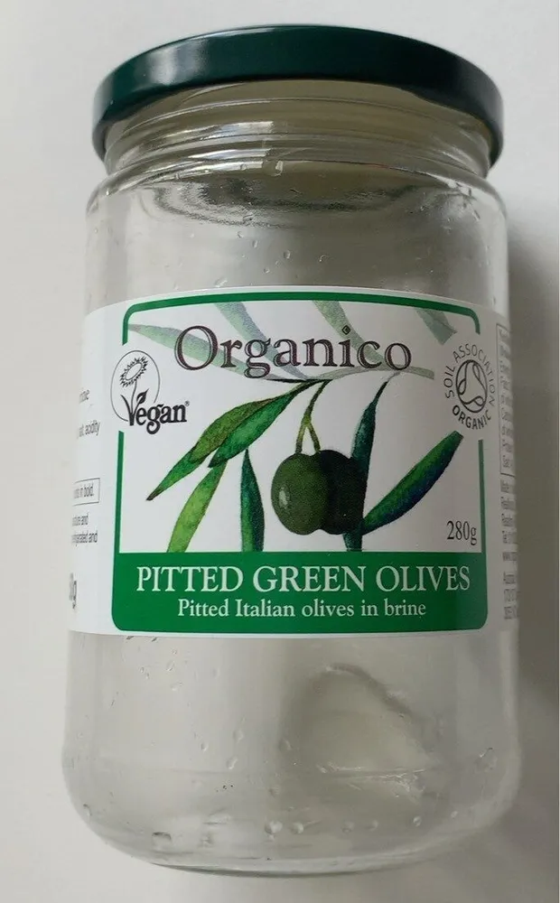 Pitted Green Olives