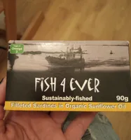 Sardines in organic sunflower oil