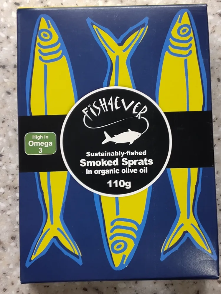 Smoked Sprats In Organic Olive Oil