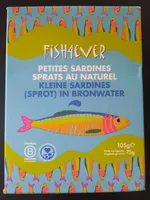 Petites sardines sprats au naturel