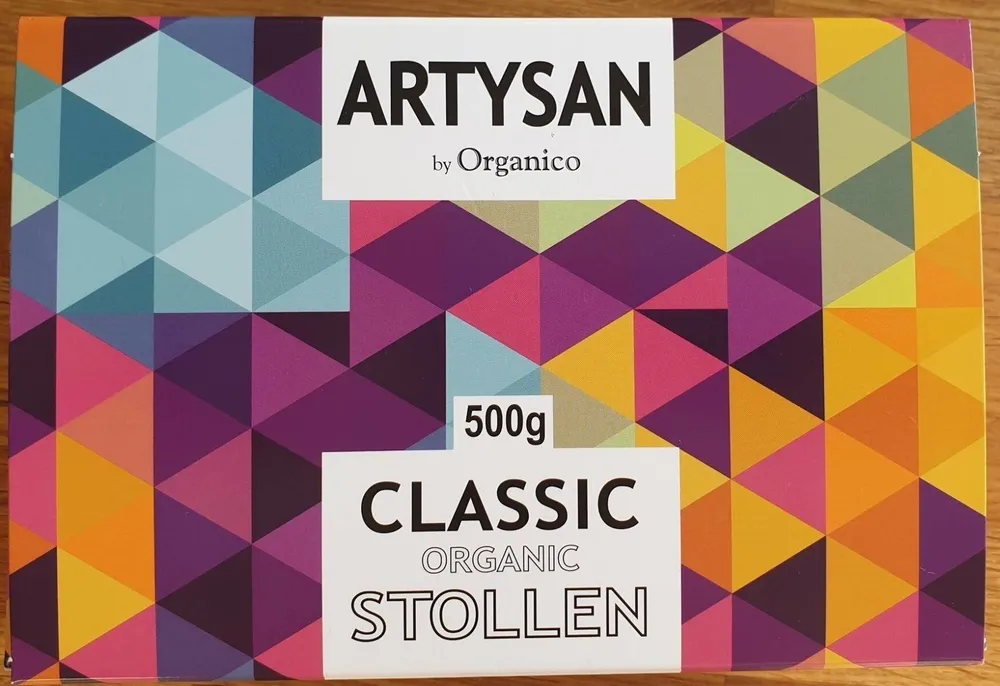 Classic organic Stollen