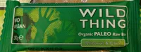 Wild Thing organic paleo Raw Bar coconut & chia