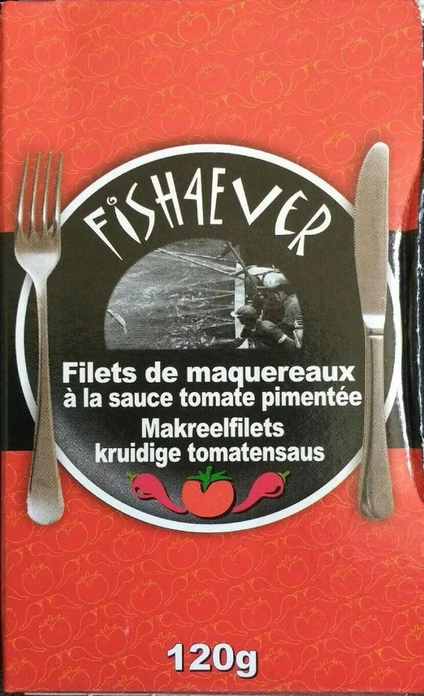 Filets de maquereaux à la sauce tomate pimentée