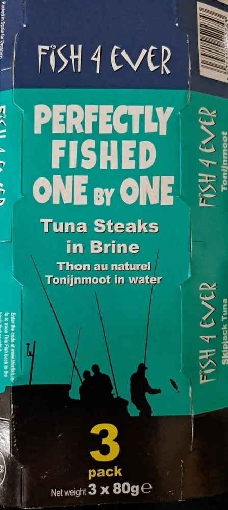 Tuna steaks in brine 80g