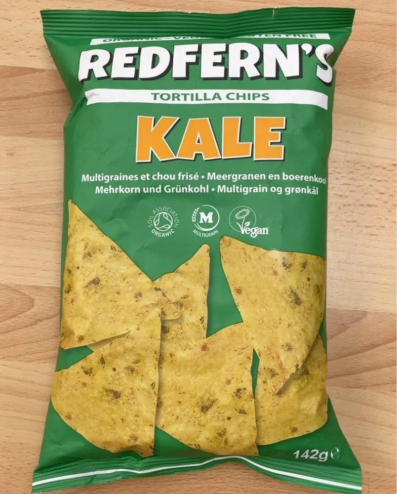 Tortilla chips kale