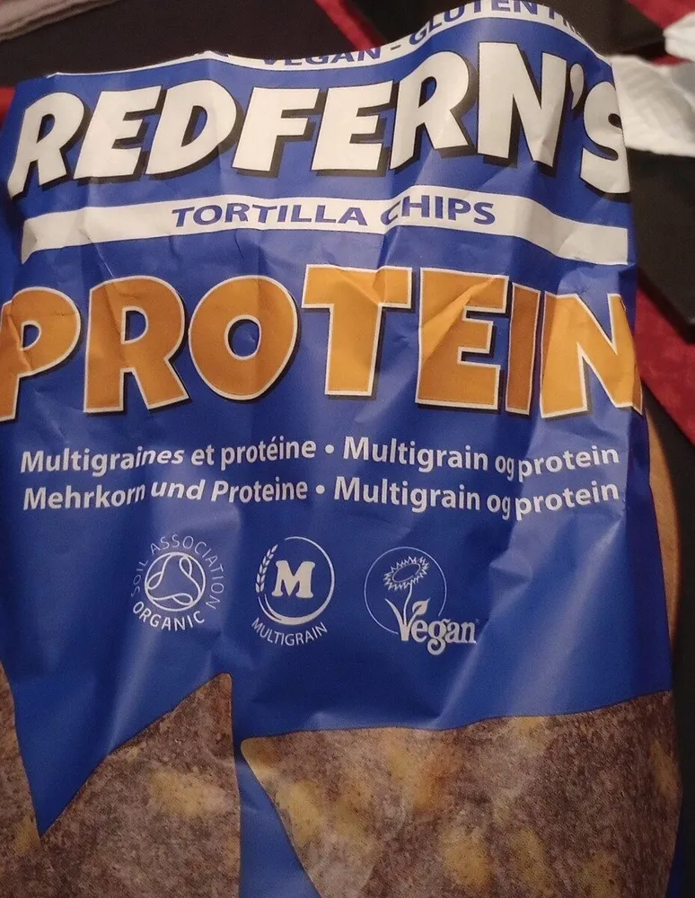 Protein tortillas chips