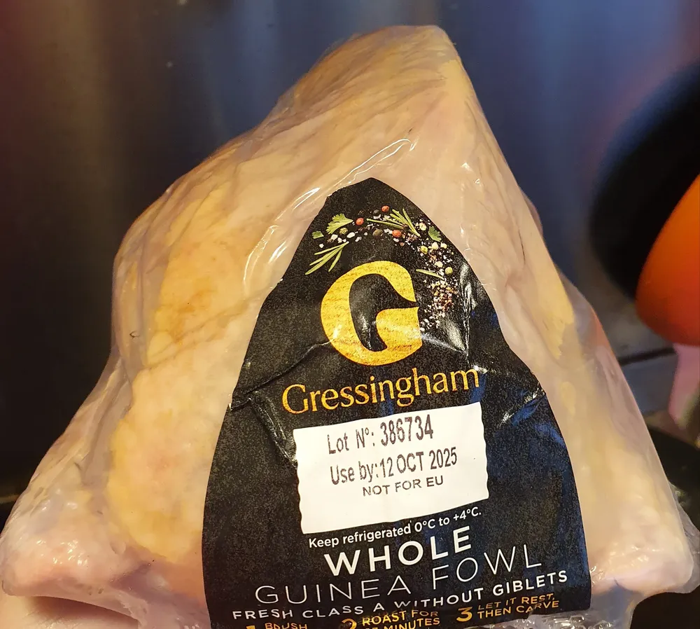 Whole Guinea Fowl