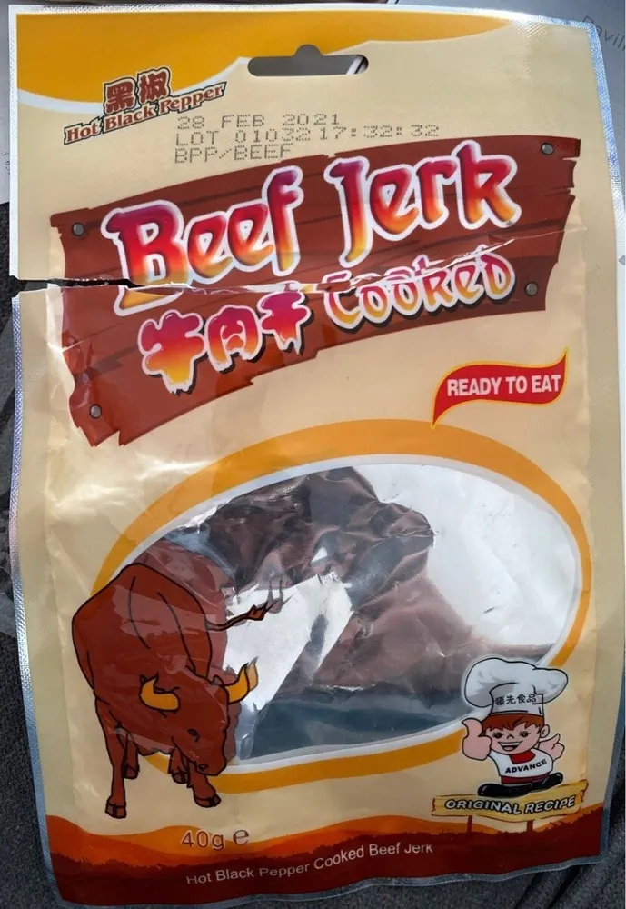 Beef Jerk Cooked