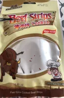 Five Spices Cooded Beef Strips With Sugar and Sweetener