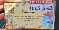 Milk Chocolate Mini Eggs With Salted Caramel Centres