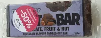 Chocolate, Fruit & Nut Chocolate Flavour Topped Oat Bar