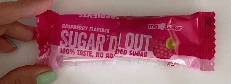 Raspberry Flapjack Sugar’d out