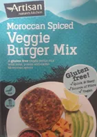 Moroccan Spiced Veggie Burger Mix