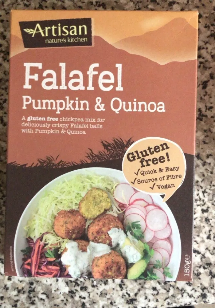 Falafel Pumpkin and Quinoa