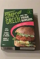 Easy mix veggie burgers