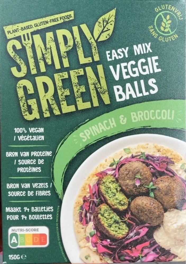 Easy Mix Veggie Balls