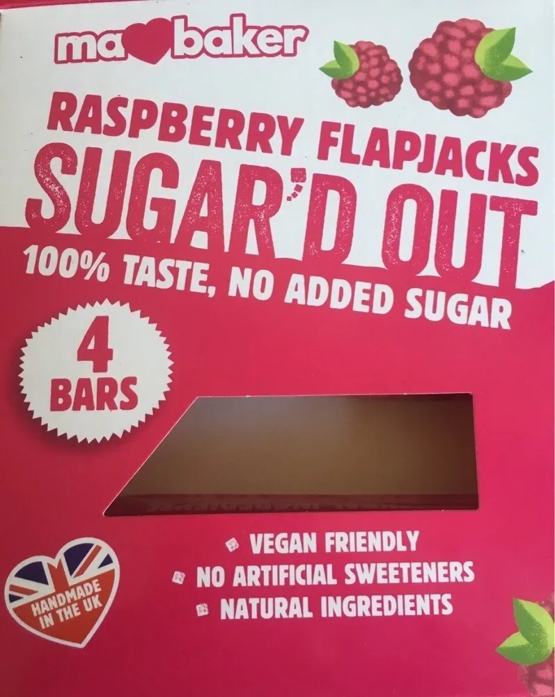 Raspberry flapjack