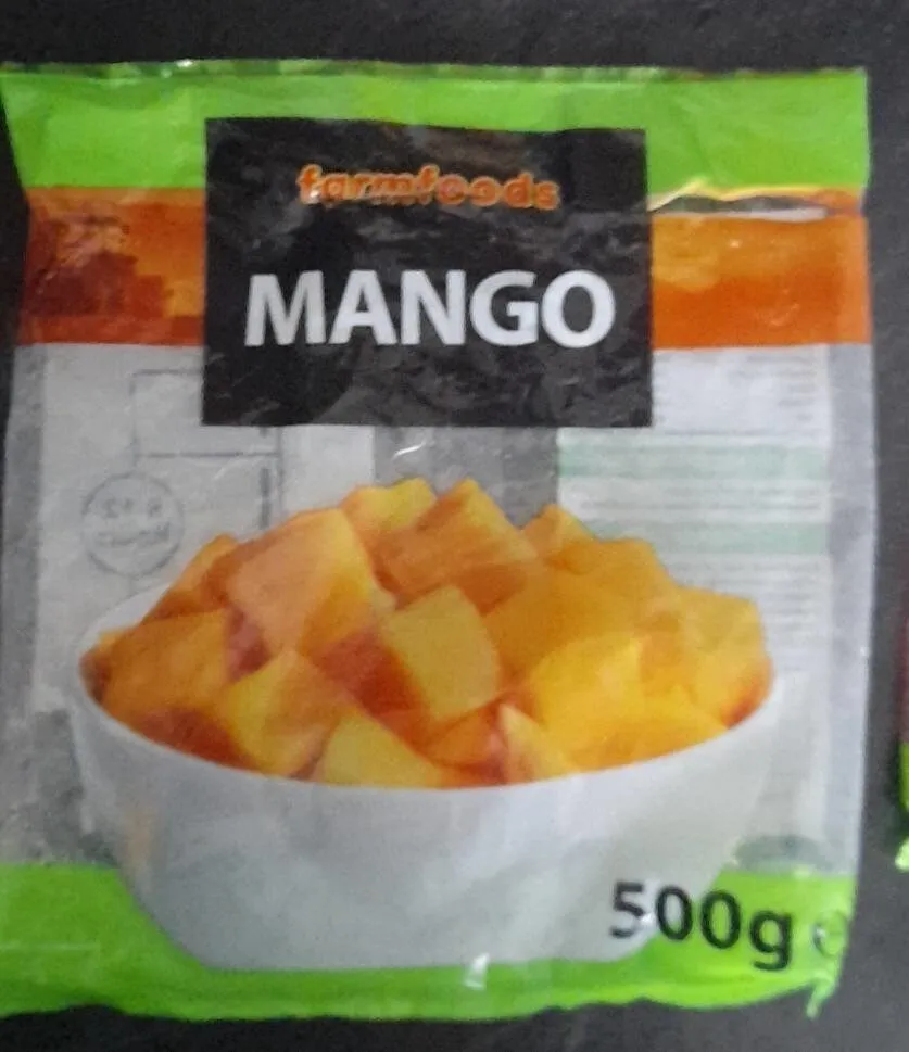 Mango chunks
