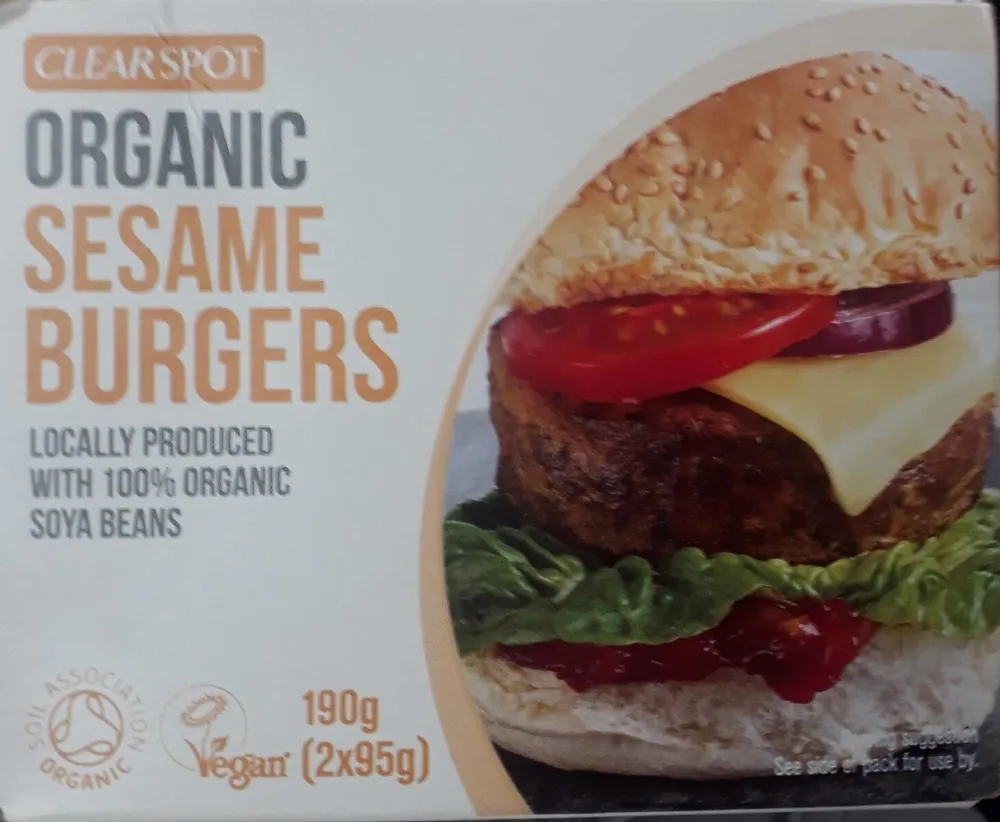 Organic Sesame Burgers