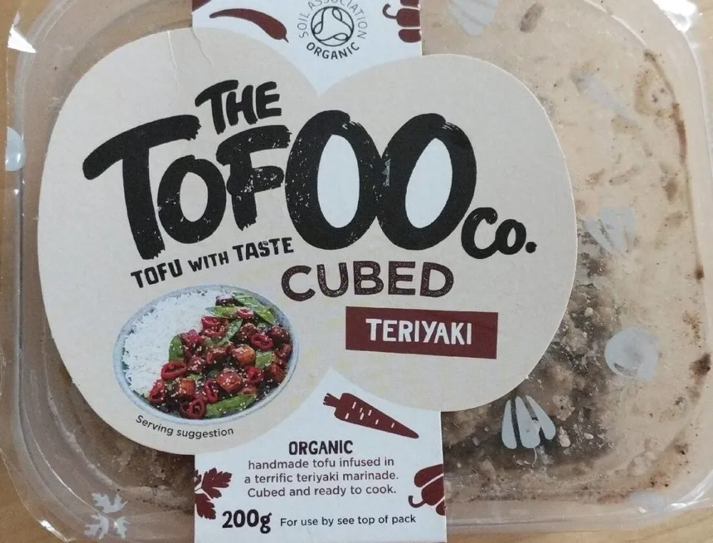 Tofoo cubed teriyaki