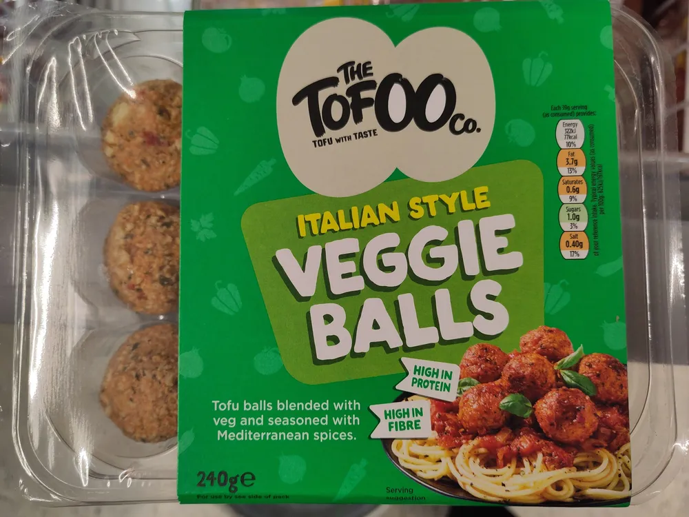 Italian Style Veggie Balls