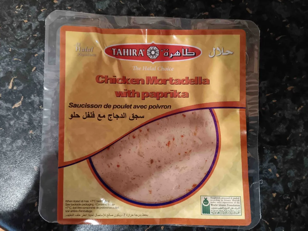Chicken Mortadella with Paprika