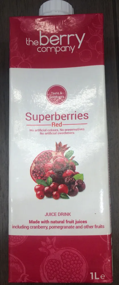 Superberries Red Juice Drink