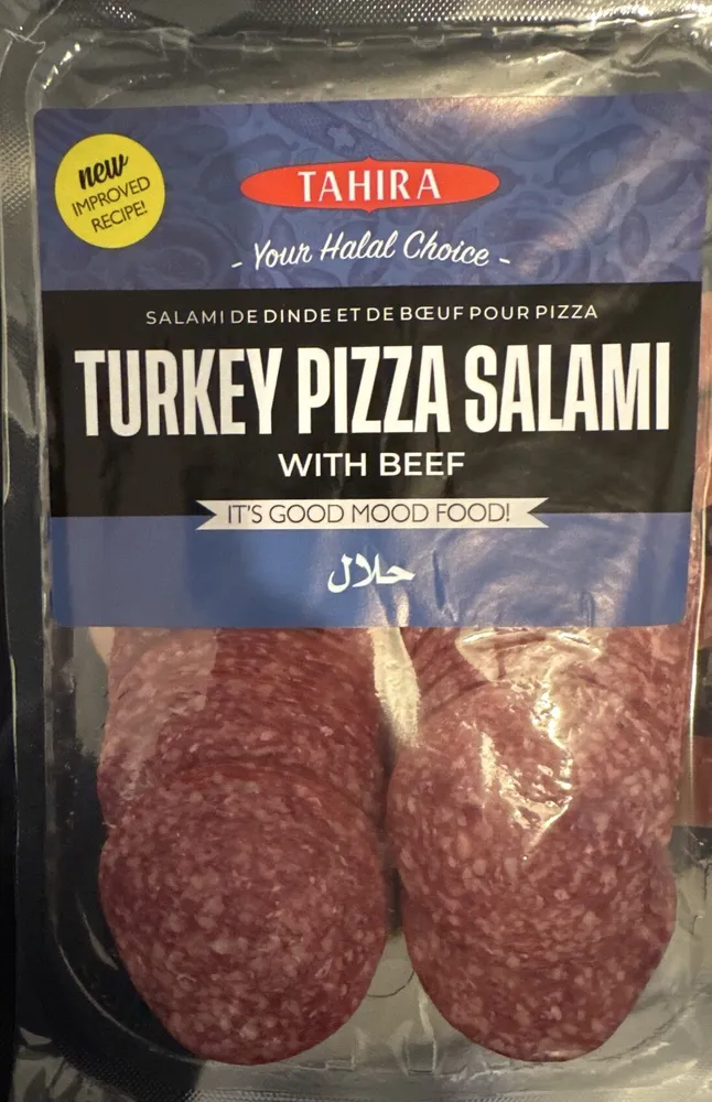 Turkey pizza salami