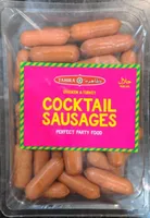Xhicken and turkey cocktail sausages