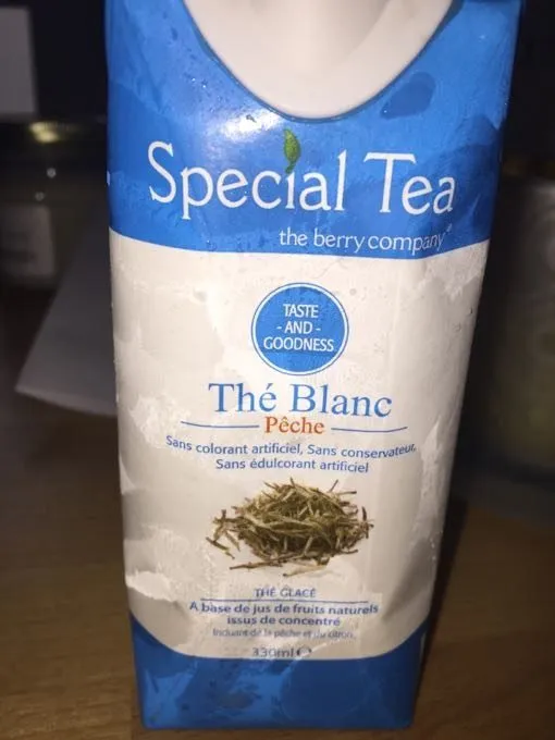 Special White Tea & Peach Drink