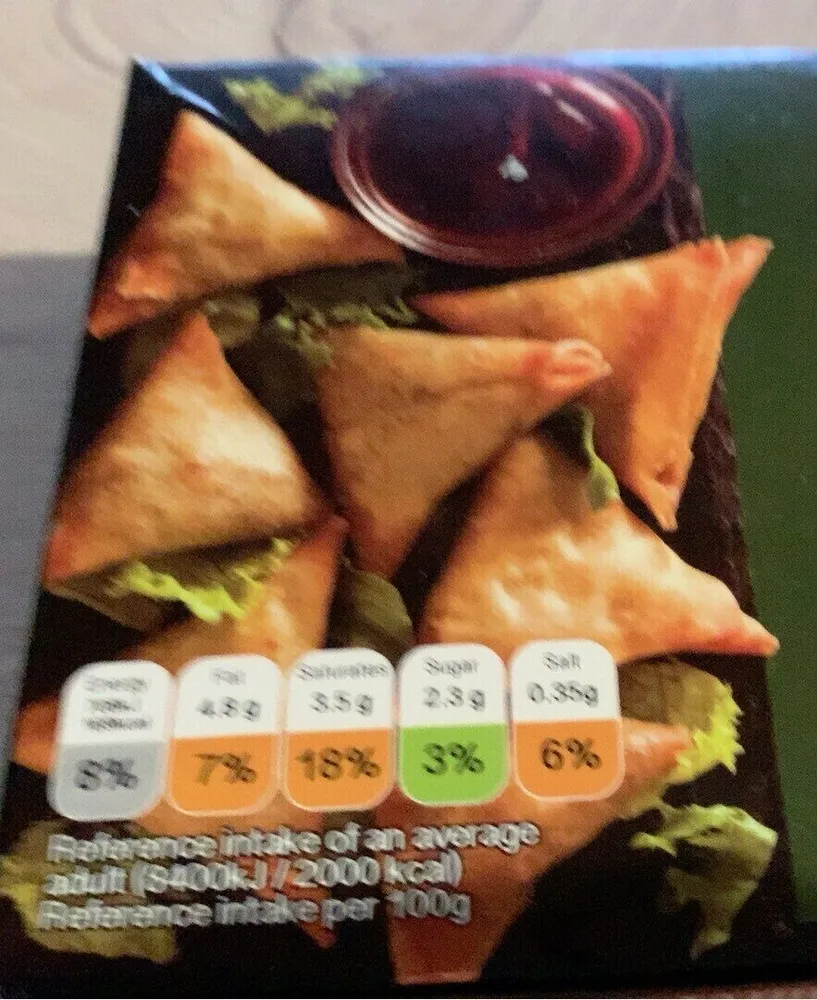 Samosas au légumes