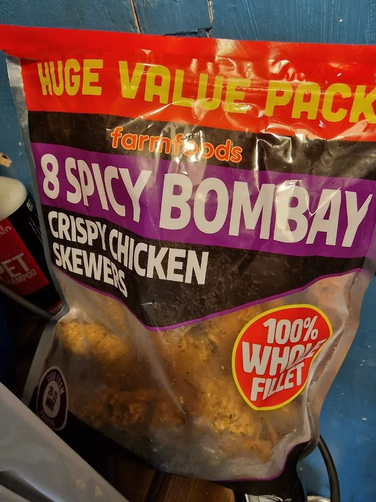 Spicy Bombay Crispy Chicken Skewers