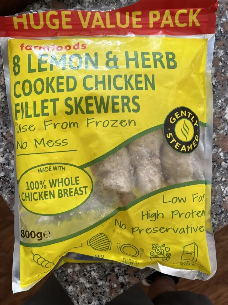 Lemon & Herb Chicken Skewers