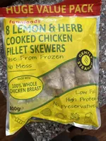 Lemon & Herb Chicken Skewers