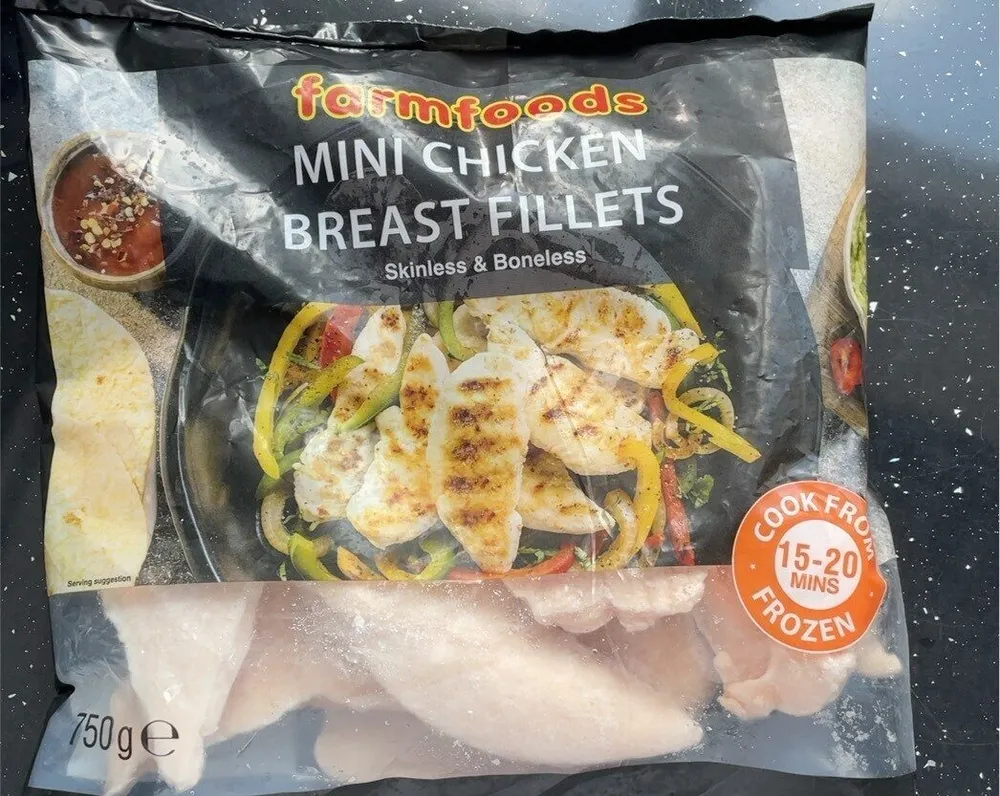 Mini chicken breast fillets