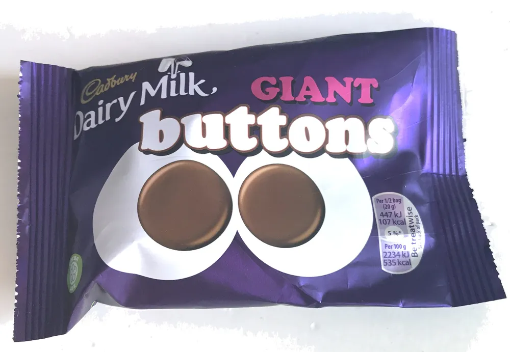 Dairy Milk buttons