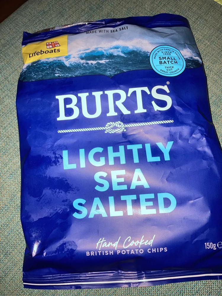 Burts Lightly sea salted