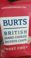 Burts British Hand Cooked Potato Chips sweet chilli imp