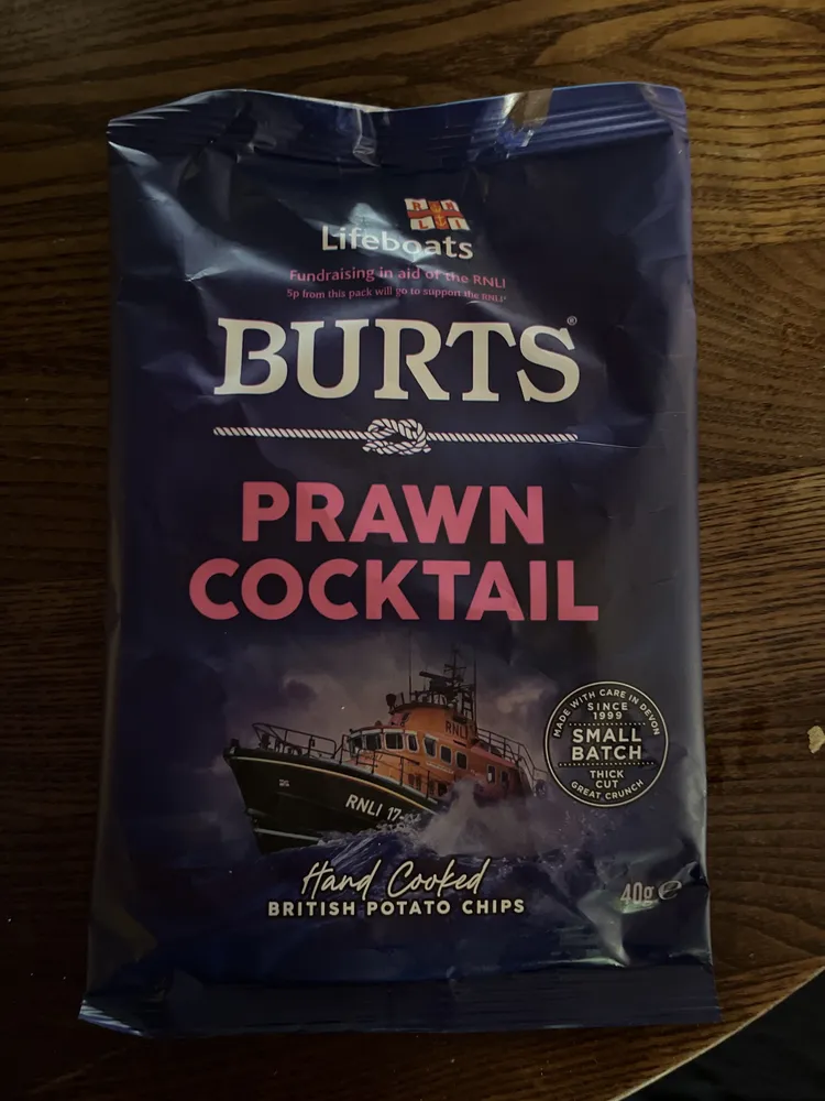 Prawn Cocktail British Potato Chips