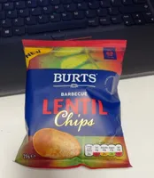 Barbecue Lentil chips
