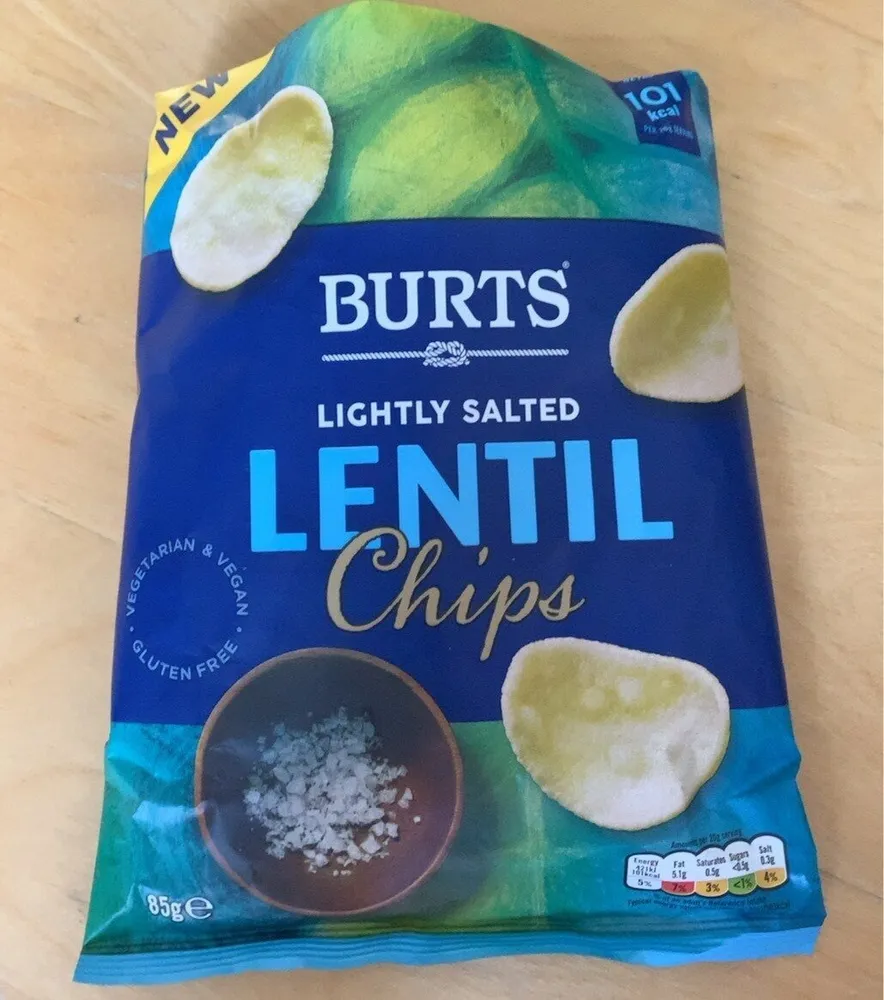 Lightly salted Lentil Chips