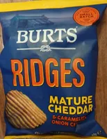 Ridges Mature Cheddar & Caramelised Onion Chutney