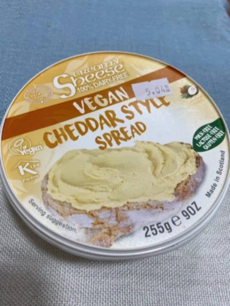Sheese Cheddar Style Spread