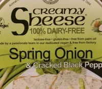 Creamy Sheese spring onion & cracked black pepper