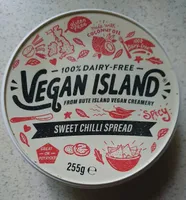 Dairy free spread with sweet chilli